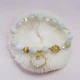 Longevity Lock Colorful Crystal Bracelet Women Jewelry
