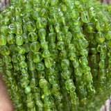 Peridot Green Baroque Loose Beads 4-6mm for DIY Jewelry Making