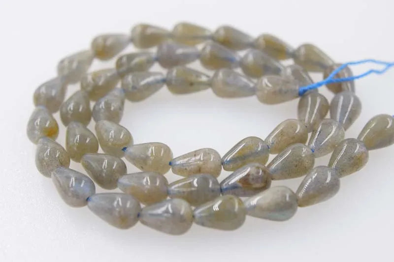 Labradorite Drop Shape Loose Beads 9*6mm for DIY Jewelry Making