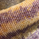 AA Amethyst/Citrine Square Faceted Loose Beads 4mm for DIY Jewelry Making
