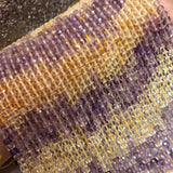 AA Amethyst/Citrine Square Faceted Loose Beads 4mm for DIY Jewelry Making