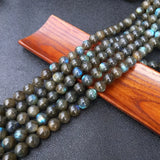 RAINBOW labradorite loose beads 8/10MM for necklace