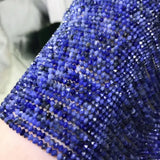 Round Faceted Loose Beads 2*3mm for Jewelry Necklace