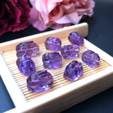 Labradorite/Amethyst/Rhodochrosite Loose Beads & Carved Rabbit Pendant