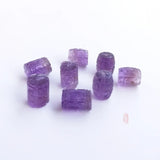 Amethyst Carved Pillar Loose Beads 12x8MM DIY Jewelry Making