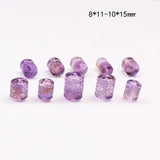 Natural Ametrine Carved Pilar Loose Beads for Jewelry Making