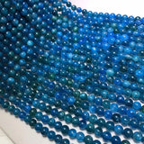 Natural Apatite Loose Beads Round 6/8/10mm 14inch