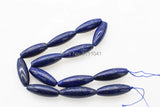 Lapis Egg Loose Beads 10*30MM for DIY Jewelry Making Natural Gemstone