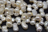 Freshwater Pear Baroque Side Hole Beads for DIY Jewelry