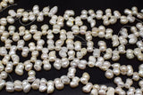 Freshwater Pear Baroque Side Hole Beads for DIY Jewelry