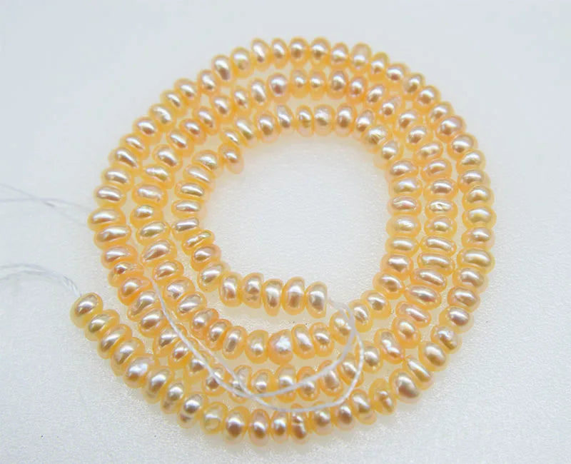 Baroque Freshwater Pearl Beads 3-5mm Pink/Purple for Jewelry Making