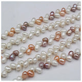 Freshwater Pearl Rice Beads 5-6mm White/Pink/Purple DIY Jewelry Making