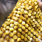 TIGEREYE round faceted 6/8/10mm loose beads 14"