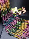 Tourmaline Loose Beads 3-4MM Baroque Gradient for Jewelry Making