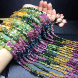 Tourmaline Loose Beads 3-4MM Baroque Gradient for Jewelry Making