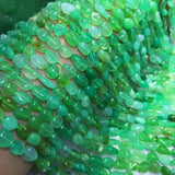 Green Australia Jade Baroque Loose Beads 14inch