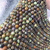 Green Australian Opal Jade Loose Beads 6/8/10mm Natural for Jewelry Making