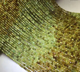 Green Tsavorite Round Faceted Loose Beads 2/3/4mm 14-Inch