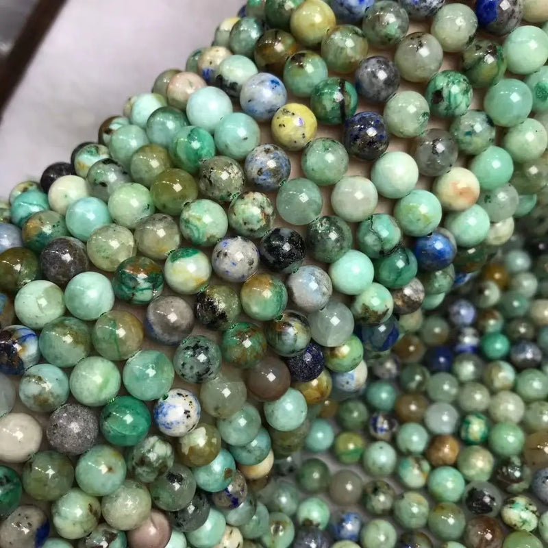 Phoenix Lapis Loose Beads Round 6/8/10mm DIY Jewelry Making