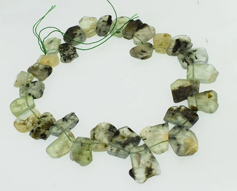 Gemstone Loose Beads Prehnite/Amethyst/Lemon Quartz/Rose/Lapis Baroque Faceted