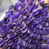 Purple Charoite Loose Beads Baroque 10-12mm for Jewelry Making