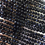 Square Faceted Agate Loose Beads 4-5mm for Jewelry Making 14inch