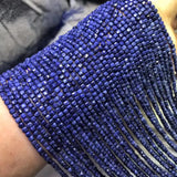 Sapphire Square Faceted Loose Beads 2.5/3.5mm for Jewelry Making