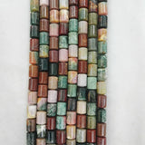 Tigereye/Agate/Jade Loose Beads 10*14mm for Jewelry Making 14inch