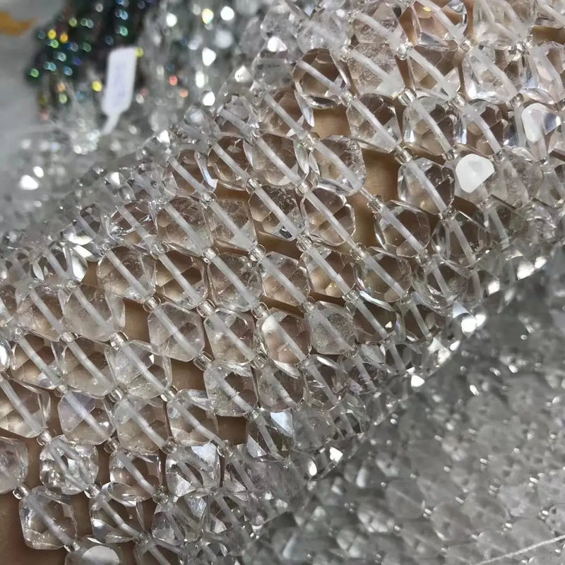 Crystal Faceted 10*8mm Loose Beads for DIY Jewelry Making