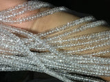 Crystal Roundelle Loose Beads Faceted 4/6/8mm for Jewelry Making DIY