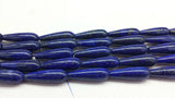 Blue Lapis Loose Beads for Jewelry Making 14inch