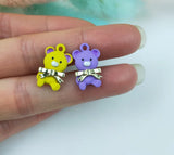 40pcs Cartoon Bears Metal Charm Pendant DIY Jewelry Making