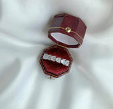 Sweet Heart Pink Rhinestone Ring for Women