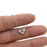 Opal Fire Stone 925 Silver Necklace Jewelry for Women