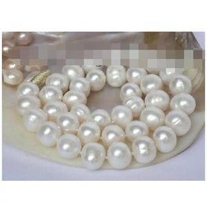 Elegant 9-10mm Freshwater Pearl Necklace