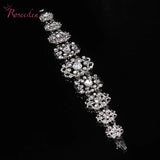 Charming Bride Wedding Crystal Jewelry Bracelets for Women