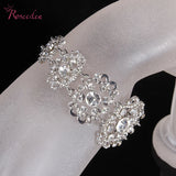 Charming Bride Wedding Crystal Jewelry Bracelets for Women