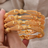 Dubai Arab Africa Bangles for Women Girl Jewelries Papua Guinea Bracelets