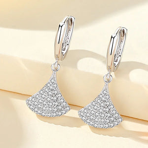 Pure Silver 925 Long Earrings for Banquets & Parties