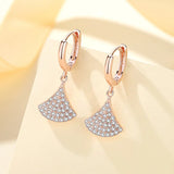 Pure Silver 925 Long Earrings for Banquets & Parties
