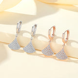 Pure Silver 925 Long Earrings for Banquets & Parties