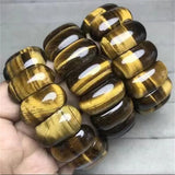 Brazilian Natural Tiger Eye Stone Bracelet Charm Jewelry for MenWomen