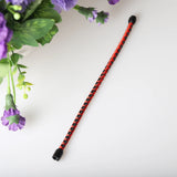 Red & Black Boho Bracelet Bangle Ethnic Jewelry