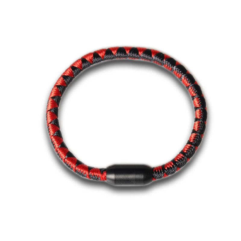Red & Black Boho Bracelet Bangle Ethnic Jewelry