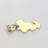 Mayotte Map Pendant & Necklace for Women & Men, Map Mayotte Jewelry
