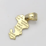 Mayotte Map Pendant & Necklace for Women & Men, Map Mayotte Jewelry