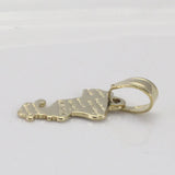 Mayotte Map Pendant & Necklace for Women & Men, Map Mayotte Jewelry