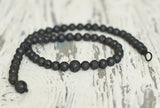 Men's Beach Wood Choker Necklace Short Jewelry