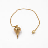 Copper Pendulum Clock Pendule for Radiesthesia Witch Pendant
