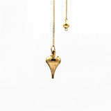 Copper Pendulum Clock Pendule for Radiesthesia Witch Pendant